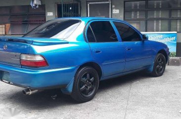 Toyota Corolla 1997 Manual Blue Sedan For Sale 