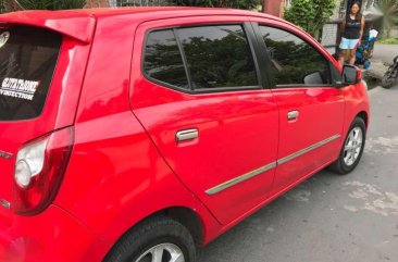 TOYOTA WIGO 2016 Red Hatchback For Sale 