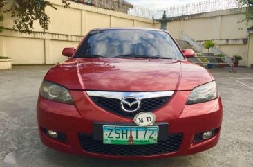  MAZDA 3 2009 AT 1.6L Red Sedan For Sale 