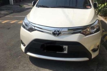 Toyota Vios 2016 1.5G AT White Sedan For Sale 