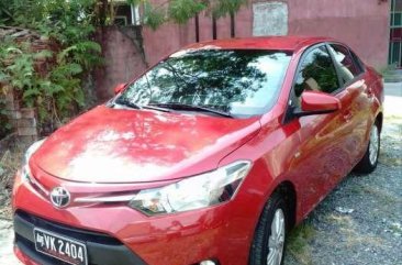 2017 Toyota Vios E Automatic Red For Sale 