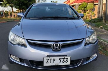 Honda Civic 1.8s AT 2008 Silver For Sale 