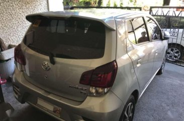 2018 Toyota Wigo 1.0G Automatic Silver for sale