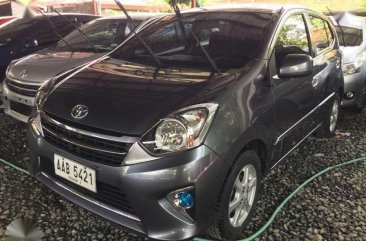 2014 TOYOTA Wigo 10 G Gray Automatic FOR SALE