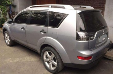 2008 Mitsubishi Outlander Automatic Silver For Sale 