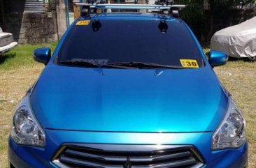 Mitsubishi Mirage G4 Gls MT 2015 Blue For Sale 