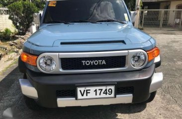 2016 Toyota Fj Cruiser 4x4 Blue For Sale 