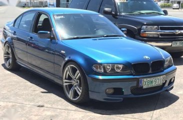 BMW 318i E46 Msport 2002 AT Blue For Sale 