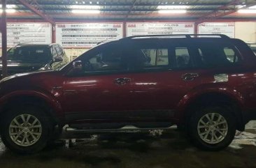 2015 Mitsubishi Montero GLX MT Red For Sale 