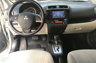 2014 Mitsubishi Mirage G4 Automatic White Good Cars Trading for sale