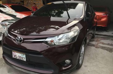 2016 TOYOTA Vios 1.3 E Manual Dual VVTI Blackish Red FOR SALE