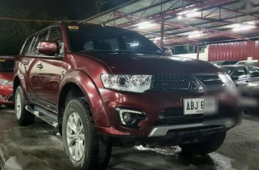 2015 Mitsubishi Montero GLX MT Red For Sale 