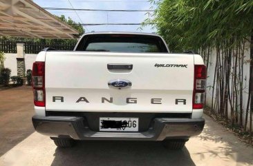 Ford Ranger 2016 2.2 4x2 wildtrak AT white for sale