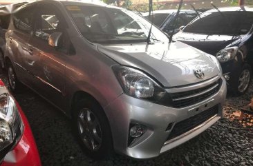 2015 Toyota Wigo 1000G Automatic Silver Promo for sale