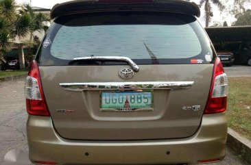 Toyota Innova G 2013 manual for sale 