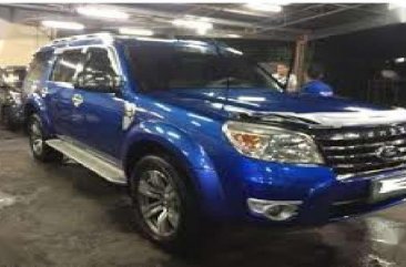 Ford Everest 2009 DSL AT Blue SUV For Sale 