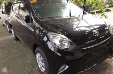 2016 Toyota Wigo 1.0 E Manual Shift Black for sale