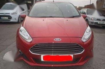 Ford Fiesta Zetec Candy Red 2017 for sale 