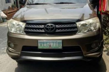 2008 acquired Toyota Fortuner G diesel matic