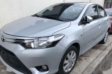 GRAB ACTIVE 2017 Toyota Vios 1.3 E Automatic Shift Silver for sale