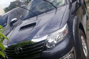 2014 Toyota Fortuner 25 G 4x2 Gray Manual Transmission for sale