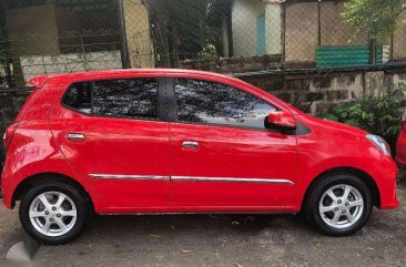 2015 Toyota Wigo 1.0 G Automatic Red Metallic for sale