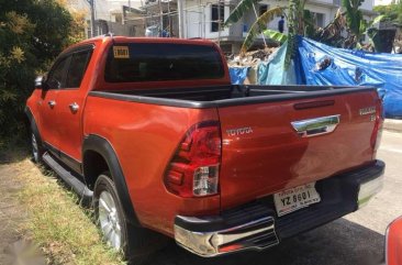 2016 Toyota Hilux 2.8 G 4x4 Orange Automatic Transmission for sale