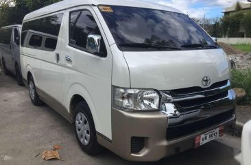 2017 Toyota Hiace 30 GL Grandia DSL Manual PWhite for sale