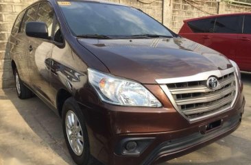 2016 Toyota Innova 25 E Manual Dark Brown for sale