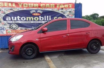 2015 Mitsubishi Mirage G4 GLX Red Automobilico SM City Southmall for sale