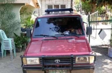 FOR SALE RED TOYOTA Tamaraw fx 1963