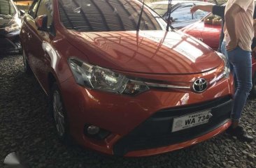 Toyota Vios 2017 13 E Manual Orange Metallic for sale