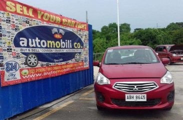 2015 Mitsubishi Mirage G4 GLX 12L Automobilico SM City Southmall for sale