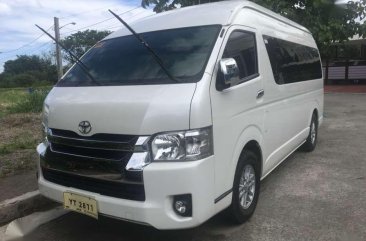 2016 Toyota Hiace LXV Pearl White Automatic Transmission for sale