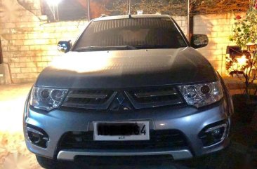 Mitsubishi Montero 2015 GLS V AT Color Gray for sale