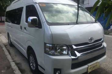 2016 Toyota Hiace LXV Pearl White Automatic Transmission for sale