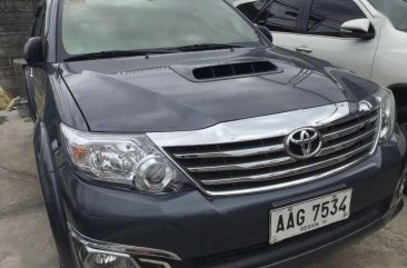 2014 Toyota Fortuner 2.5 G 4x2 Manual Diesel Gray for sale