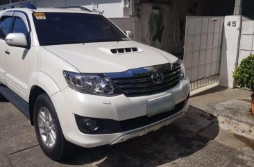 Toyota Fortuner 4x4 3.0L white pearl for sale 