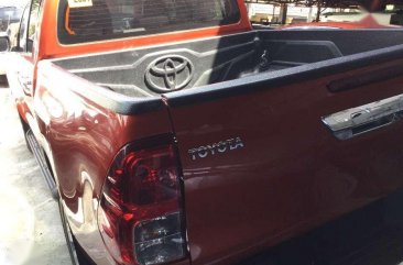 2017 Toyota Hilux 2.4 G 4x2Automatic Orange for sale