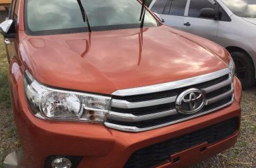 2016 Toyota Hilux 2.4 G 4x2 Diesel Automatic Orange for sale