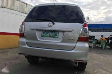 Toyota Innova E Manual diesel 2013 3rd generation FOR SALE