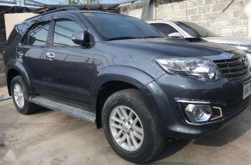 2014 Toyota Fortuner 2.5 G Manual Gray Mettalic Edition FOR SALE