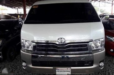 2016 Toyota Hiace Super Grandia 3.0 Pearl White Automatic Transmission for sale