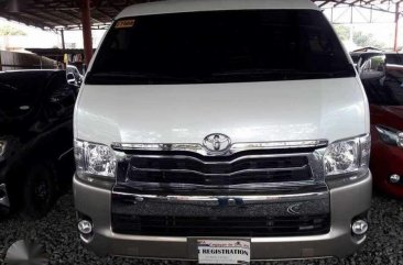 2016 Toyota Hiace Super Grandia 3.0 Pearl White Automatic Transmission for sale