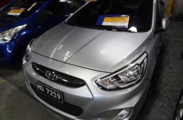 Hyundai Accent 2016 Gasoline Manual Silver for sale