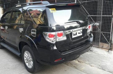 Toyota Fortuner 2014 Diesel Manual Black for sale