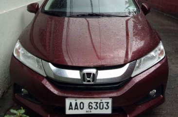 Honda City 2014 Gasoline Automatic Red for sale