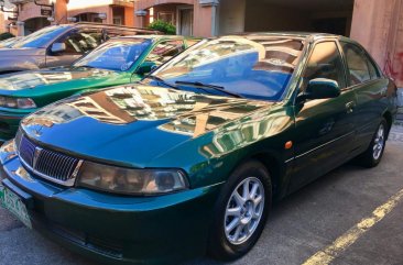 Mitsubishi Lancer 2001 Gasoline Manual Green for sale