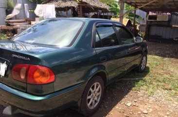 Toyota Corolla green (lovelife)1998 model FOR SALE