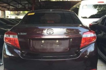 2017 Toyota Vios E automatic blackish red for sale